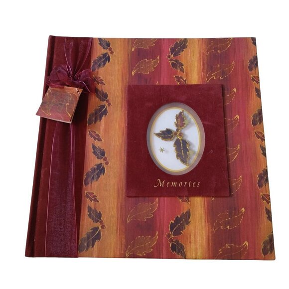 NEW SEASONS LOT OF 2CHRISTMAS MEMORIES SCRAPBOOK PHOTO ALBUM HARDCOVER CB2 - Picture 5 of 7